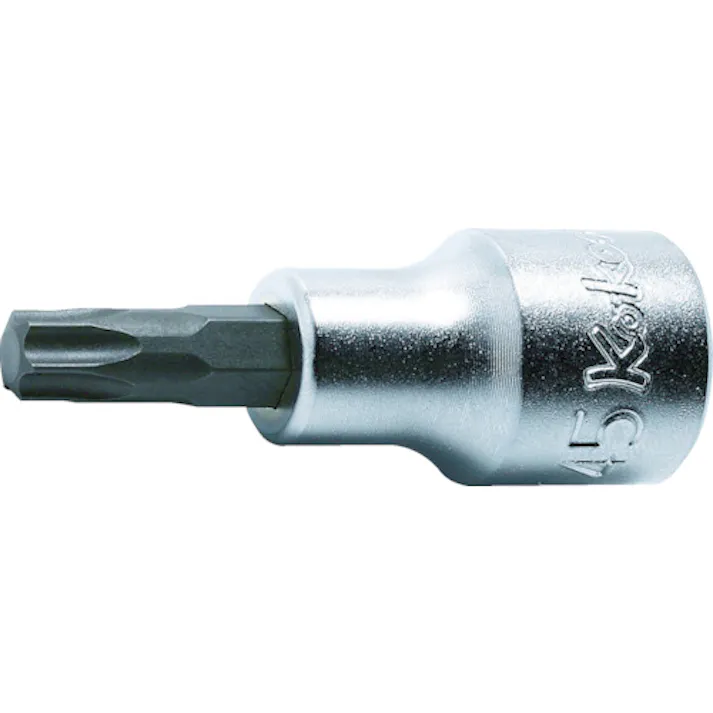 【CAINZ-DASH】山下工業研究所 トルクスビットソケット T40 差込角12.7 先端6.7 60L 4025.60-T40【別送品】