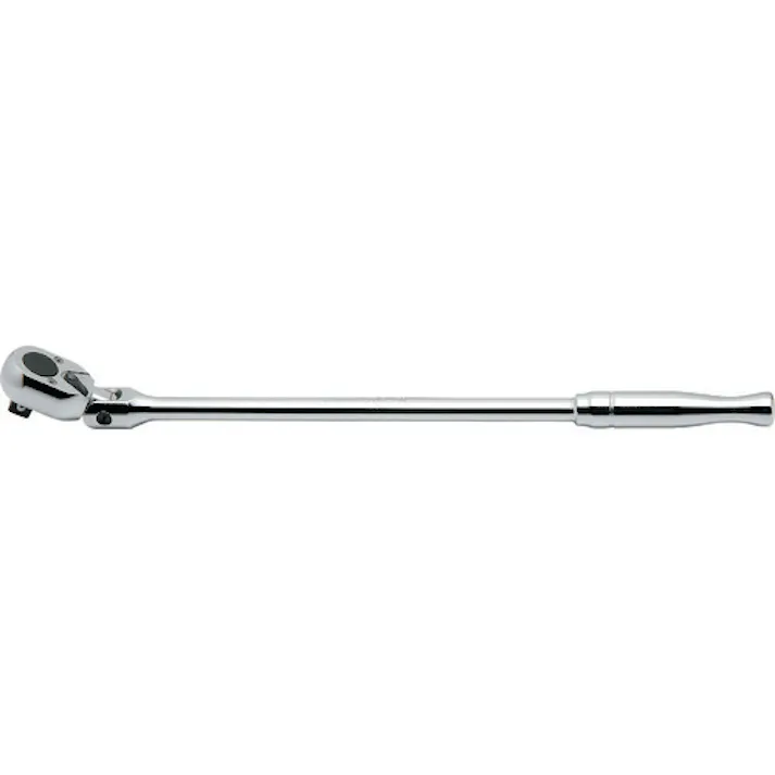 【CAINZ-DASH】山下工業研究所 12.7mm差込 首振りロングラチェットハンドル 全長450mm 4774P-450【別送品】