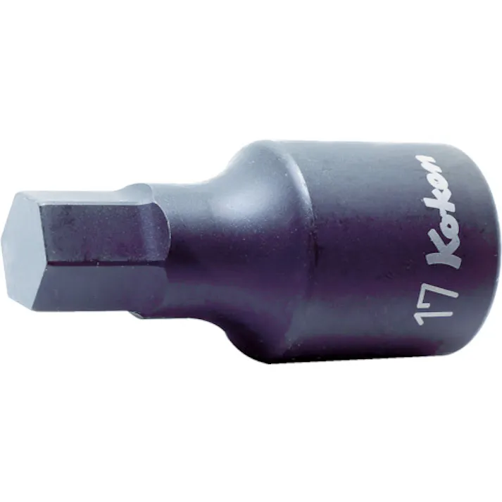 【CAINZ-DASH】山下工業研究所 ヘックスビットソケット 対辺17 差込角19.0 全長75 6012M.75-17【別送品】