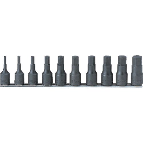 山下工業研究所 ヘックスビットソケットセット 差込角12.7mm RS4012M/10-L60 ヘキサゴンソケット 山下工業研究所 ヘックスビットソケットセット 差込角12.7mm RS4012M/10-L60 ヘキサゴンソケット