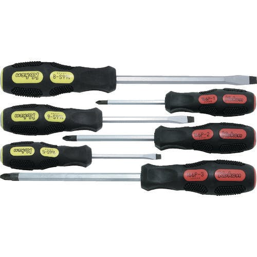 山下工業研究所 貫通ドライバーセット 166PS/6 グリップドライバー 山下工業研究所 貫通ドライバーセット 166PS/6 グリップドライバー