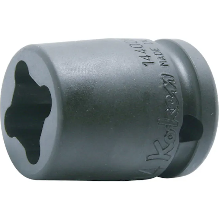【CAINZ-DASH】山下工業研究所 12.7mm差込 インパクトウエルドナットソケット 14mm 14400-14WN【別送品】