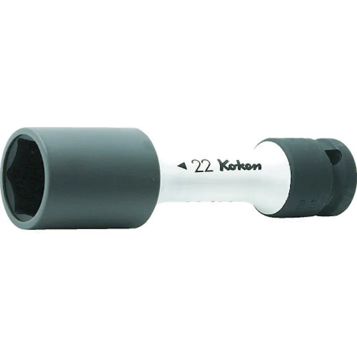 【CAINZ-DASH】山下工業研究所 ホイールナット用薄肉ソケット 差込角12.7mm 対辺22mm 14145PM.110-22【別送品】