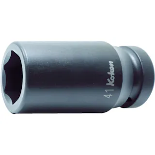 【CAINZ-DASH】山下工業研究所 インパクトディープソケット 対辺50 差込角25.4 全長108 18300M-50【別送品】
