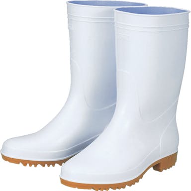 【CAINZ-DASH】ジーベック 抗菌衛生白長靴８５７６０白２６０ 85760-260【別送品】