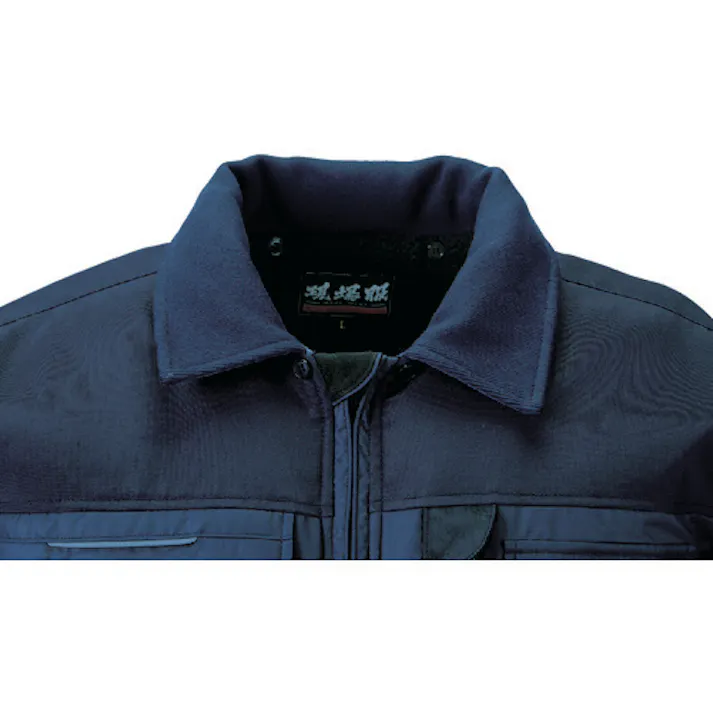 【CAINZ-DASH】ジーベック 222 現場服 防寒ブルゾン LL 紺 222-10-LL【別送品】