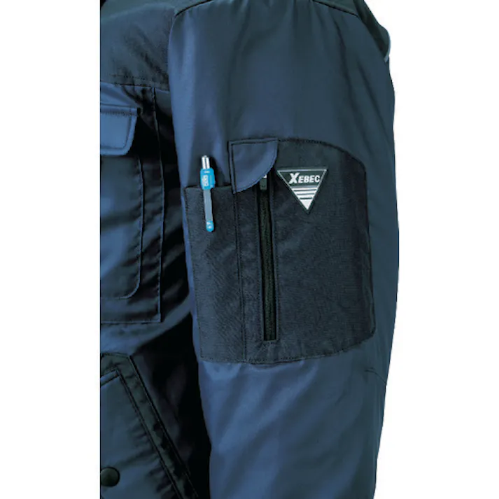 【CAINZ-DASH】ジーベック 222 現場服 防寒ブルゾン 3L 黒 222-90-3L【別送品】