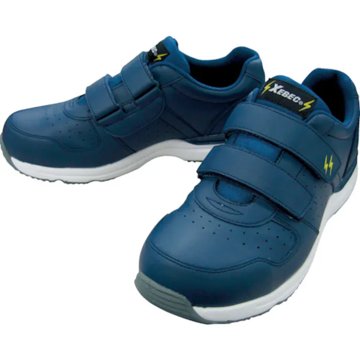 【CAINZ-DASH】ジーベック 静電プロスニーカー 紺 27.0cm 85111-10-270【別送品】