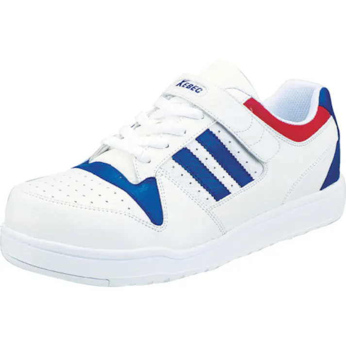 【CAINZ-DASH】ジーベック スーパーめちゃ軽セフティシューズ トリコロール 24.5CM 85114-38-245【別送品】