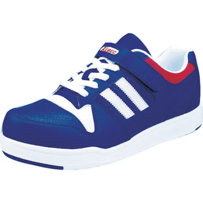 【CAINZ-DASH】ジーベック スーパーめちゃ軽セフティシューズ ブルー 25.5CM 85114-40-255【別送品】