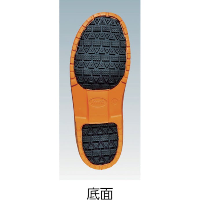 【CAINZ-DASH】ジーベック ＥＶＡめちゃ軽防寒長靴　８５７１２　オレンジ　Ｍ 85712-82-M【別送品】