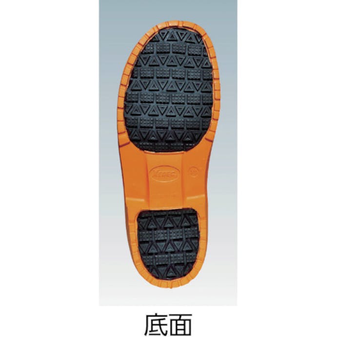 【CAINZ-DASH】ジーベック ＥＶＡめちゃ軽防寒長靴　８５７１２　オレンジ　Ｍ 85712-82-M【別送品】