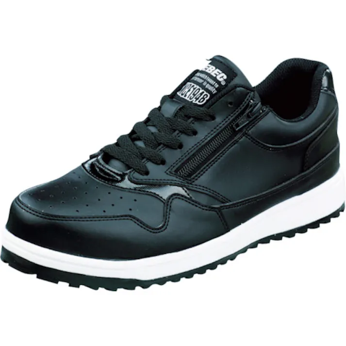 【CAINZ-DASH】ジーベック ZIPアップ耐滑セフティシューズ 85118 ブラック 26.0CM 85118-90-260【別送品】