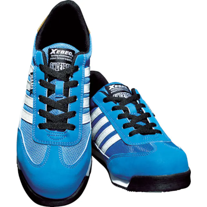 【CAINZ-DASH】ジーベック セフティシューズ 85127 ブルー 22.0CM 85127-40-220【別送品】