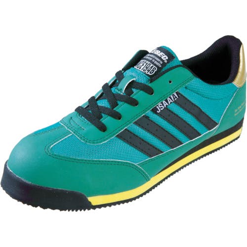 【CAINZ-DASH】ジーベック セフティシューズ　８５１２７　グリーン　２２．５ＣＭ 85127-60-225【別送品】