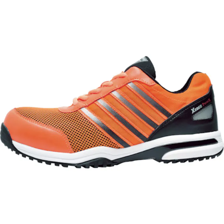 【CAINZ-DASH】ジーベック 85132 セフティシューズ 265 オレンジ 85132-82-265【別送品】