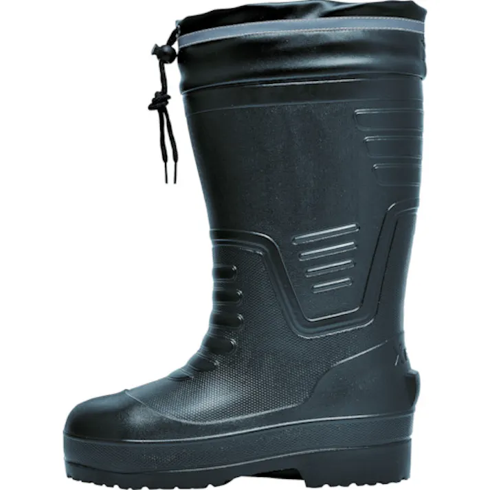 【CAINZ-DASH】ジーベック EVAめちゃ軽防寒長靴 85712 S ブラック 85712-90-S【別送品】