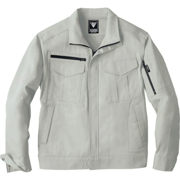 【CAINZ-DASH】ジーベック ブルゾン2020-31-L アイボリー 2020-31-L【別送品】