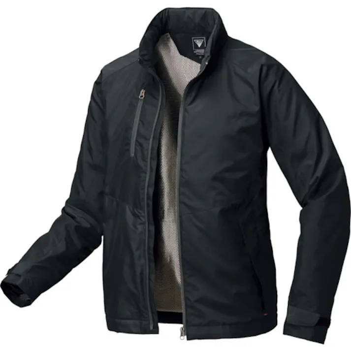 【CAINZ-DASH】ジーベック 軽防寒ブルゾン142-90-L ブラック 142-90-L【別送品】