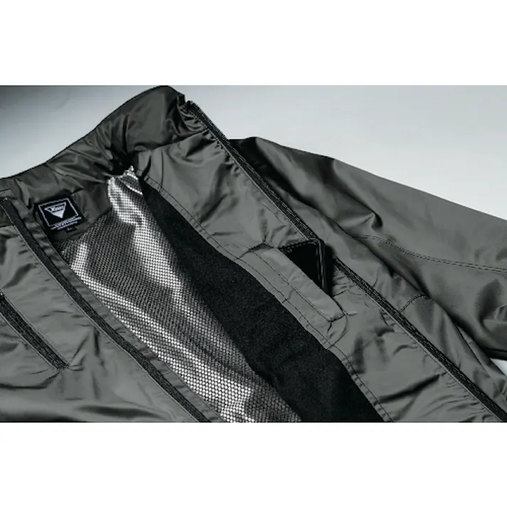 【CAINZ-DASH】ジーベック 軽防寒ブルゾン142-90-L ブラック 142-90-L【別送品】