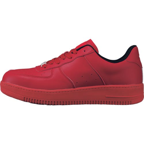 【CAINZ-DASH】ジーベック セフティシューズ８５１４１－７１－２４５　レッド 85141-71-245【別送品】