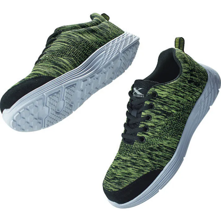 【CAINZ-DASH】ジーベック セフティシューズ85408-84-250 イエローグリーン 85408-84-250【別送品】