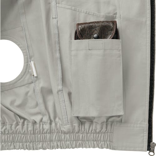 ジーベック 空調服　綿薄手現場服ヘリンボン空調服XE98002-39-LL/XE98002-39-LL サンドベージュ/LL XEBEC 綿薄手現場服ヘリンボン空調服 サンドベージュ (XE98002-39-L