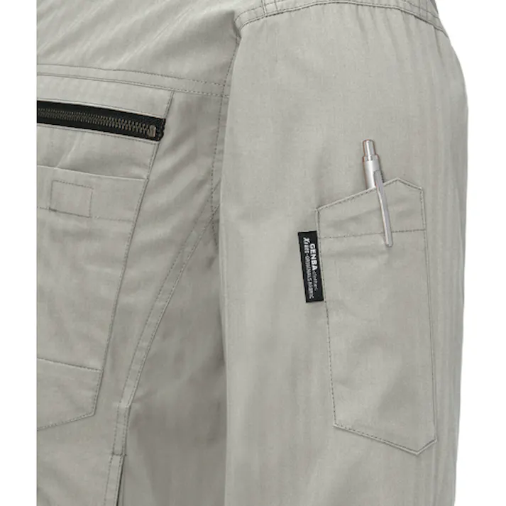 【CAINZ-DASH】ジーベック 綿薄手現場服ヘリンボン空調服XE98002-39-LL サンドベージュ XE98002-39-LL【別送品】