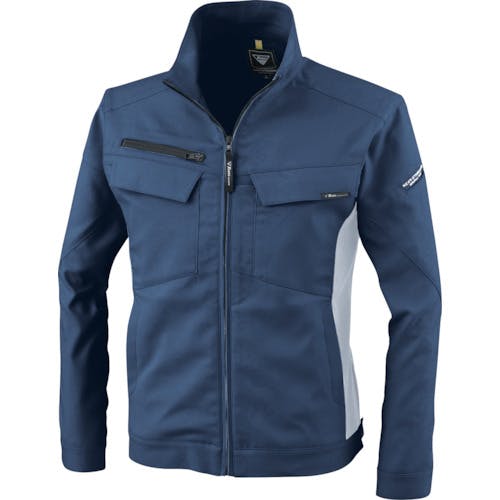 ジーベック 長袖ブルゾン1500-19-M ディープネイビー 1500-19-M 作業服(ジャケット) ジーベック 長袖ブルゾン1500-19-M ディープネイビー 1500-19-M 作業服(ジャケット)