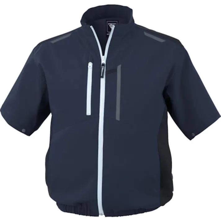 【CAINZ-DASH】ジーベック 空調服制電半袖ブルゾンXE98027-10-5L コン XE98027-10-5L【別送品】