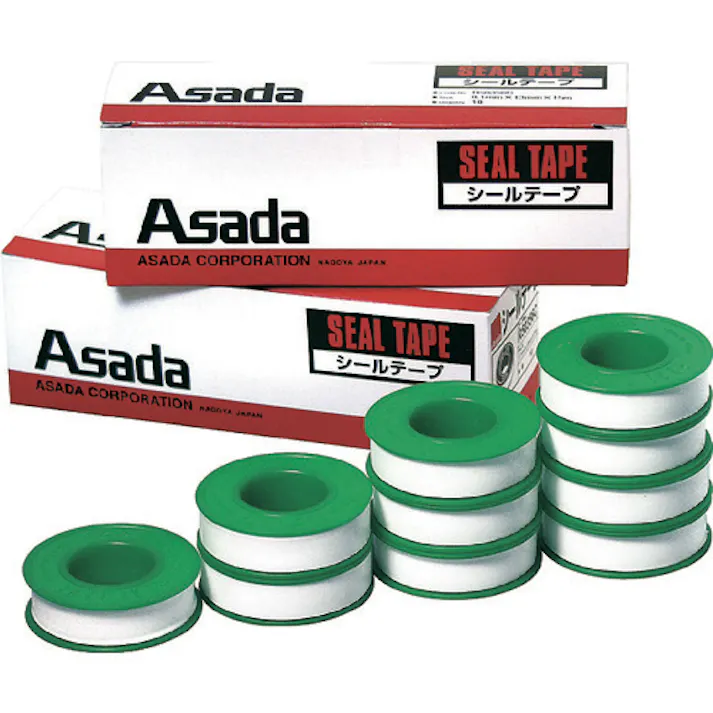 【CAINZ-DASH】アサダ シールテープ13mm×15m (10巻入) R50356【別送品】