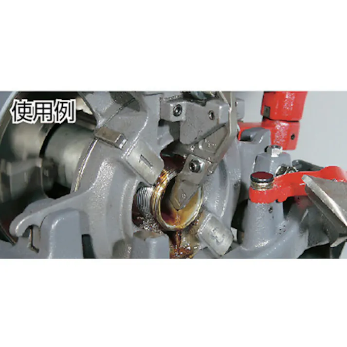 【CAINZ-DASH】アサダ ねじ切りオイル白 4L 85629【別送品】