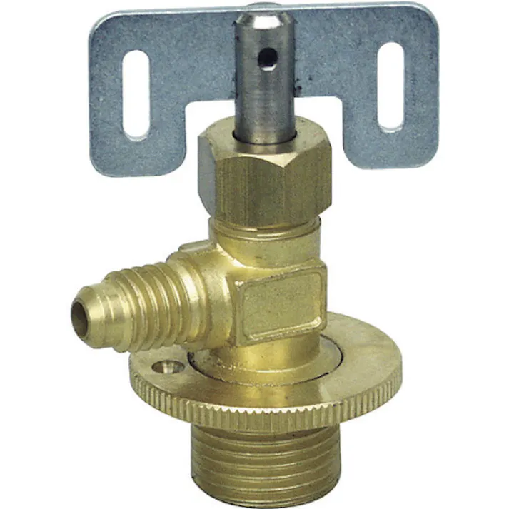 【CAINZ-DASH】アサダ R134a用サービス缶バルブ Y04100A【別送品】