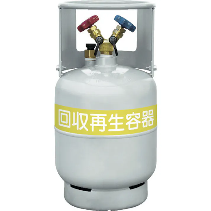 【CAINZ-DASH】アサダ フロン回収ボンベ フロートセンサー付 12L 無記名 TF056【別送品】