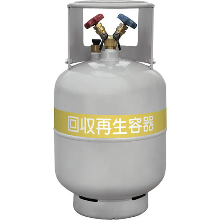 【CAINZ-DASH】アサダ フロン回収ボンベ フロートセンサー付 24L 無記名 TF057【別送品】