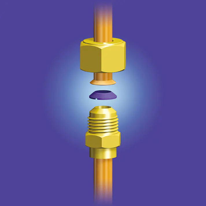 【CAINZ-DASH】アサダ フレア継手漏れ防止パッキン“フレアタイト” 5/8 (100個入) FT10580【別送品】