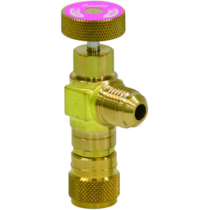 【CAINZ-DASH】アサダ アクセスコントロールバルブ R32、R410A用 Y18994A【別送品】