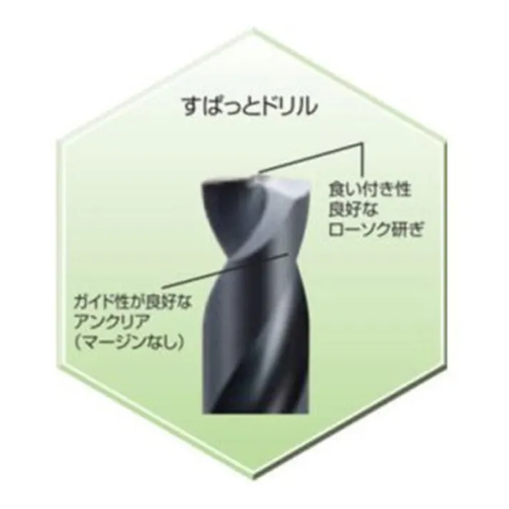 ナチ 六角軸すぱっとドリル 9.5mm