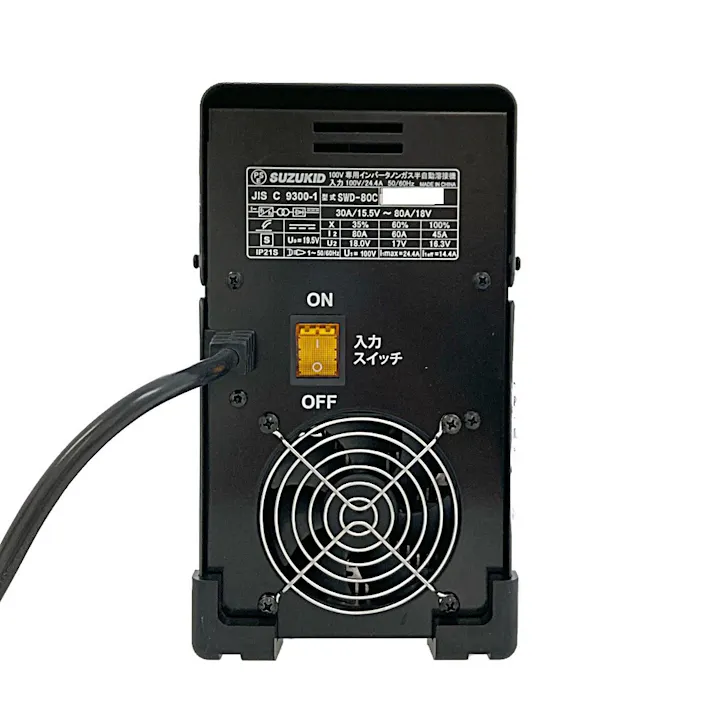 スズキッド(SUZUKID) 直流インバータ半自動溶接機 Welday80 SWD-80C