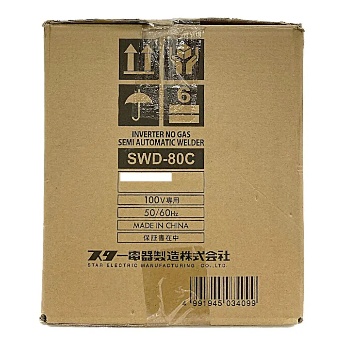 スズキッド(SUZUKID) 直流インバータ半自動溶接機 Welday80 SWD-80C