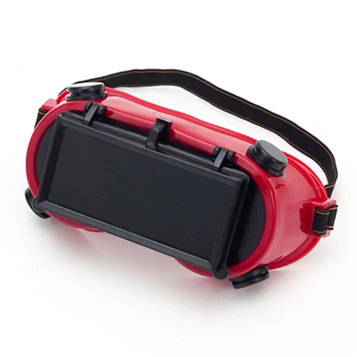 スズキッド(SUZUKID) 開閉タイプ溶接ゴーグル 電気用 P-124