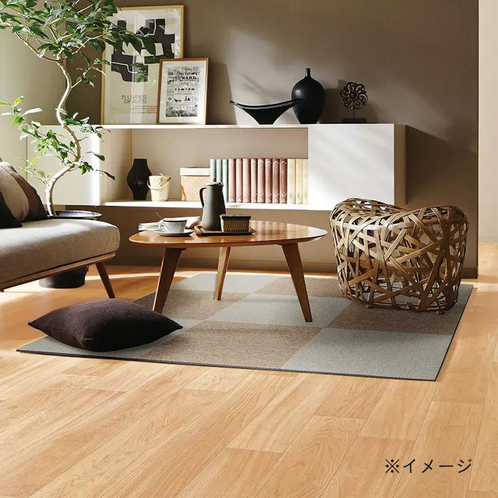 【ケース販売】東リ タイルカーペット TG1707 HC05 ベージュ 16枚入