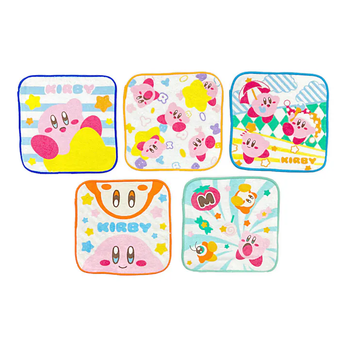 ミニタオル 星のカービィ 5枚組