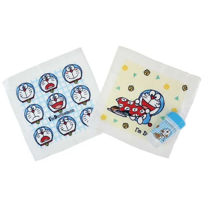 I’m doraemon ドラえもん ドラえもんいろいろ ハンドタオル 2枚組