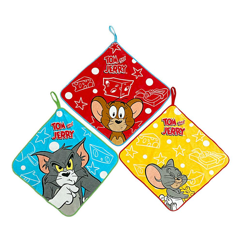 ループタオル トムジェリ 危機一髪 3枚組 | タオル・ハンカチ 通販