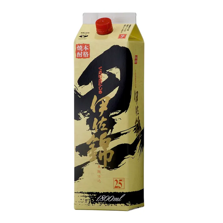 黒伊佐錦 芋 25度 パック 1800ml【別送品】
