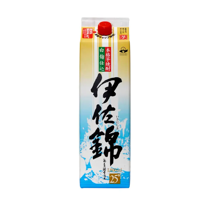 伊佐錦 芋 25度 パック 1800ml【別送品】