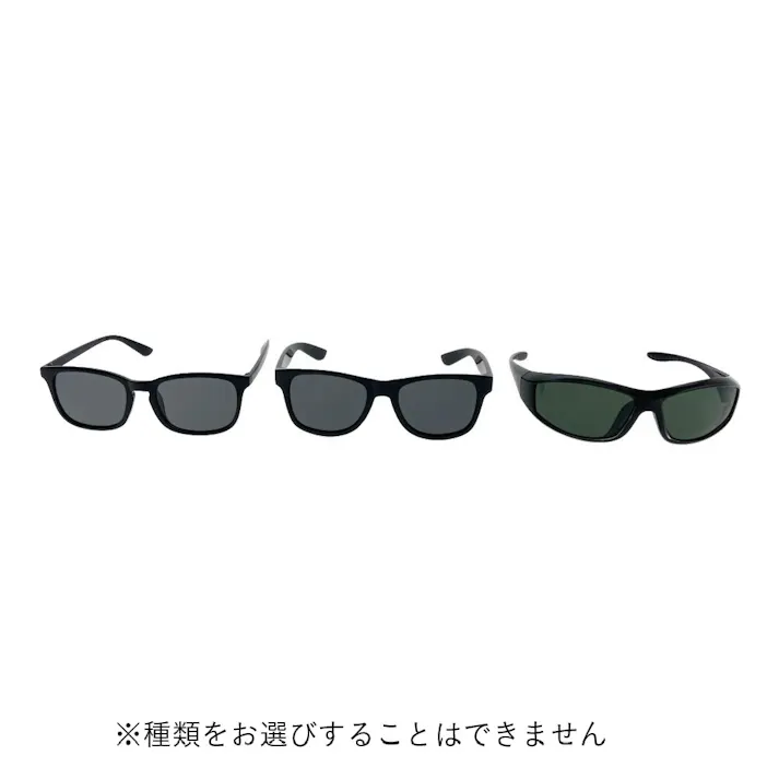 冒険王 プラスチック偏光サングラス