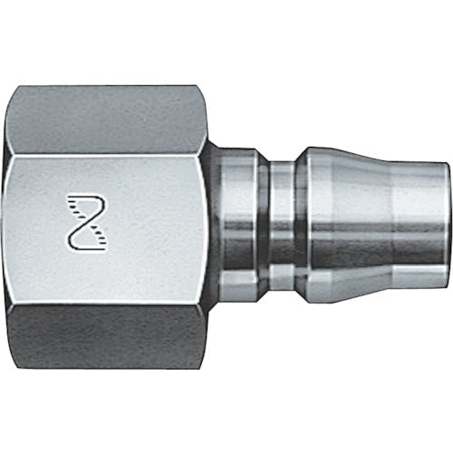 日東工器 ハイカプラ 鋼鉄製(おねじ取付用プラグ)相手側R1/4 耐圧力2.0Mpa(00283) 20PF STEEL 金属カップリング(おねじ取付) 日東工器 ハイカプラ 鋼鉄製(おねじ取付用プラグ)相手側R1/4 耐圧力2.0Mpa(00283) 20PF STEEL 金属カップリング(おねじ取付)