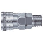 日東工器 ハイカプラ 鋼鉄製 ニトリルゴムNBR(SG)(めねじ取付用ソケット)相手側Rc3/8 耐圧力2.0Mpa(00305) 30SM STEEL NBR 金属カップリング(めねじ取付) 日東工器 ハイカプラ 鋼鉄製 ニトリルゴムNBR(SG)(めねじ取付用ソケット)相手側Rc3/8 耐圧力2.0Mpa(00305) 30SM STEEL NBR 金属カップリング(めねじ取付)